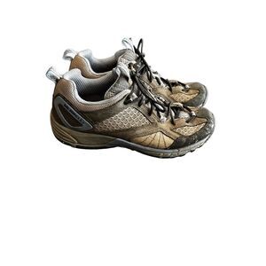 Merrell Women Size 8 Gray Shoe Avian Light Ventilator Hiking J16720 Dark Shadow
